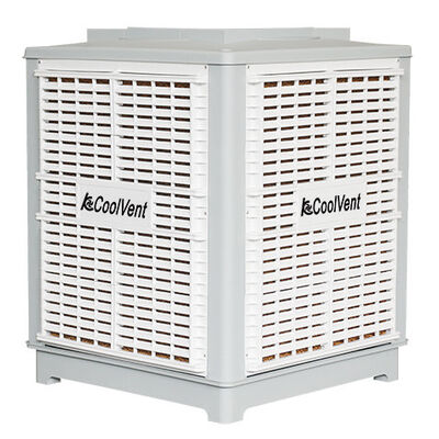 al aire libre montado en la pared del refrigerador de aire 25000m3/H 1.5kW 7.5A instalada para el cojín de enfriamiento del espacio grande