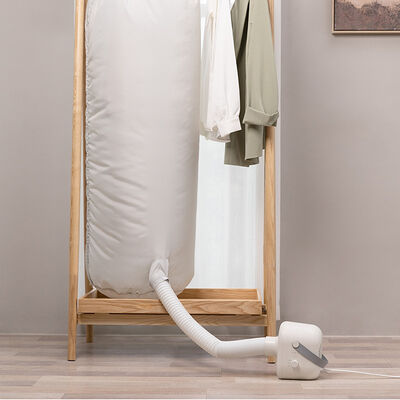 secador de ropa portátil 8.5m/s, calentador de espacio de la fan del control timer 1200W