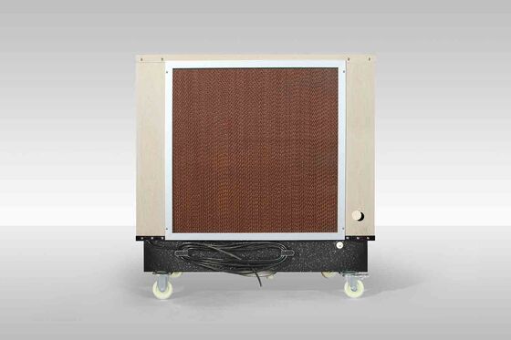 Refrigerador de aire de acero inoxidable de la cafetería 85Kg Movale con el funcionamiento de la rueda