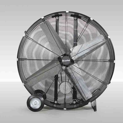 el tambor industrial 450W aviva la fan grande del piso de Warehouse del flujo de aire 42inch