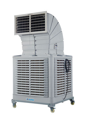 30000m3/h refrigerador evaporativo comercial 17670CFM 2.2kW para la barra de café del restaurante